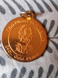 Laxmi Yantra Gold Plated