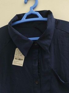Navy Blue Casual Shirt