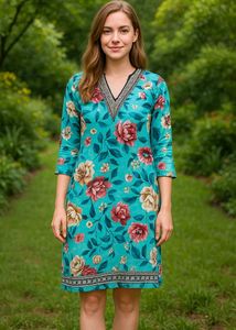 Floral Print kurti