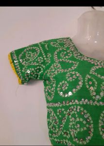🔥 Lehariya print Lengha Set🔥