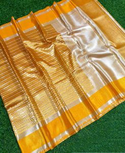 Elegant Orange Saree