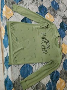 Green Printed T-Shirt
