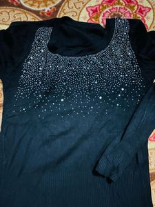 Black acrylic top