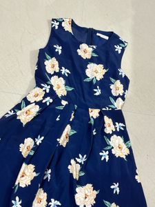 Floral Navy Dress