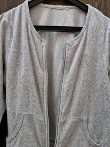 Warm Silverish Cardigan