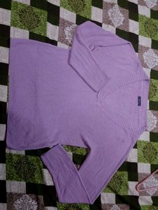Lavender Knit Sweater