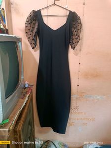 New Black Bodycon Dress