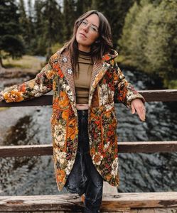 Vintage style floral jackets and coats