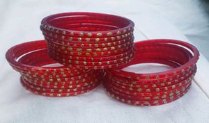 red glass bangals