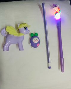 Kids Stationery Set - Purple Combo