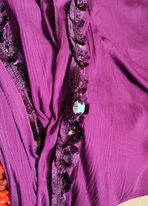 Combo Frill Saree