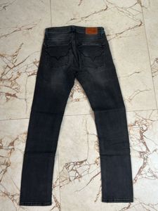 Black Straight Jeans