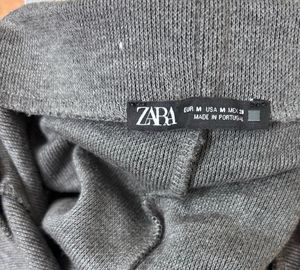 ZARA Grey Knit Skirt