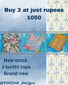 Kurti Tops - Set of 3