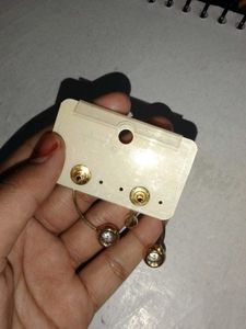 Pearl &amp; Crystal Earrings