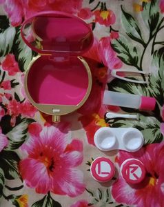 New  Aqualens Case - Rose 🌹♥️ Lenskart