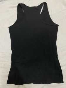 Cotton Tank Top Black