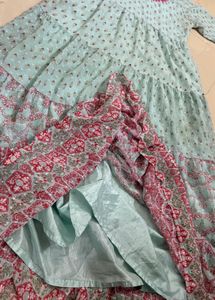 malti colour beautiful gown