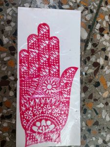 Mehendi Stencil