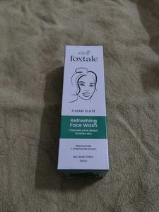 Brand New Foxtale Refreshing Face Wash