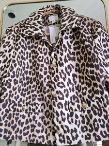 H&amp;M Leopard Print Jacket