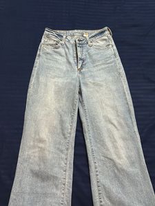 Light Wash Wide Leg Jeans