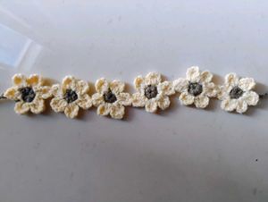 Crochet Flowery Hairband🎀