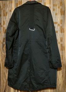 Unisex Andew Black Trench Overcoat