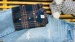Plaid Shirt & pant 😍