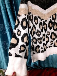 Animal Print Latest Sweater
