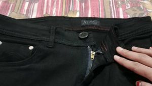 Distressed Black Jeans