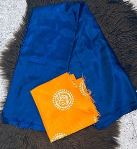 Elegant Blue Saree