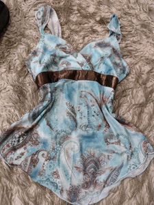 Ethereal Paisley Pinteresty Fairycore Top