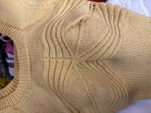 Yellow Knitted Top