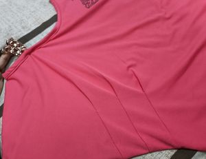 Zara Coral Top