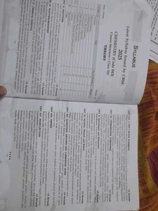 CBSE Class 12 Chemistry Book Sample Paper