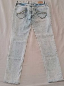 Ripped Light Wash Jeans