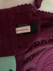 Lace Detail Bra 💕