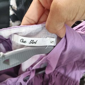 Coquette Purple Top