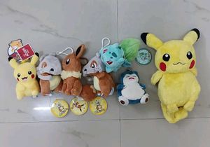 Pokemon Plush Keychains