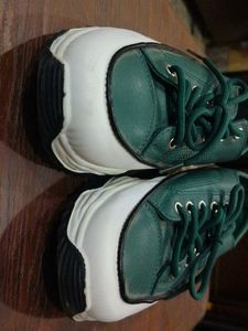 Green Addiox Canvas Shoes Size 40