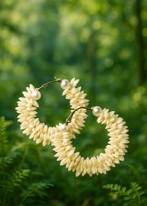Floral Pearl Earrings