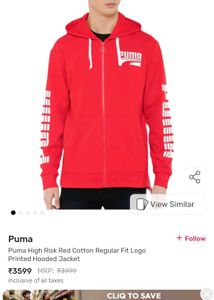 Puma Cotton Hoddie XxL