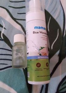 Mamaearth Rice Wonder Water Hair Serum Sample 10ml