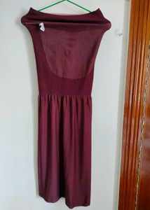 Pink And Maroon Reversible Saree Shapewear