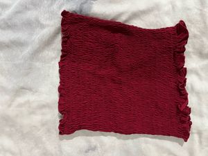 Ruched Tube Top