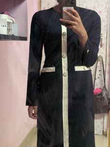 Vintage Korean Midi Dress