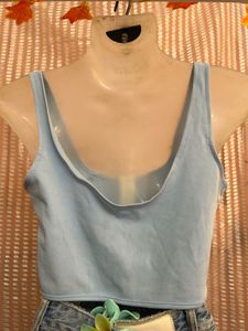 URBANIC Blue Corset Top