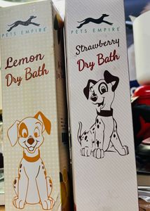Pets Empire Dry Bath Set - Lemon &amp; Strawberry