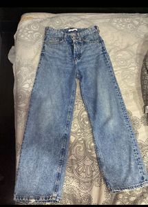 H&M cropped jeans women